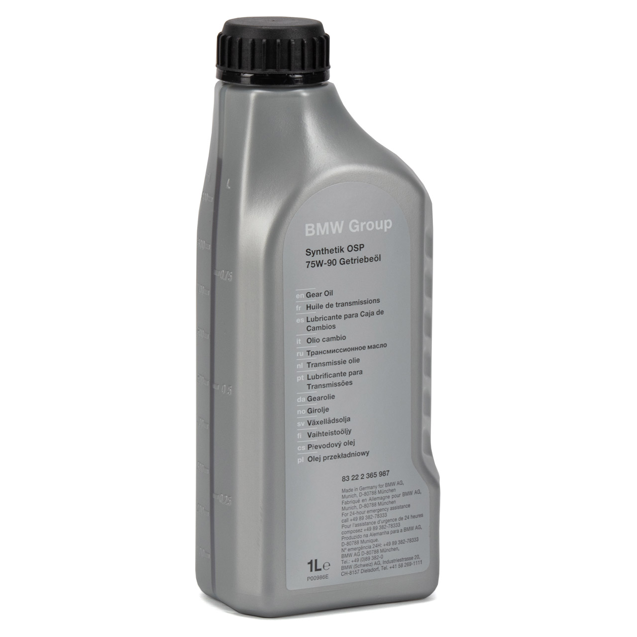 олива трансмісійна BMW Synthetik OPS 75W-90, 1л. ROWE арт. 83222365987