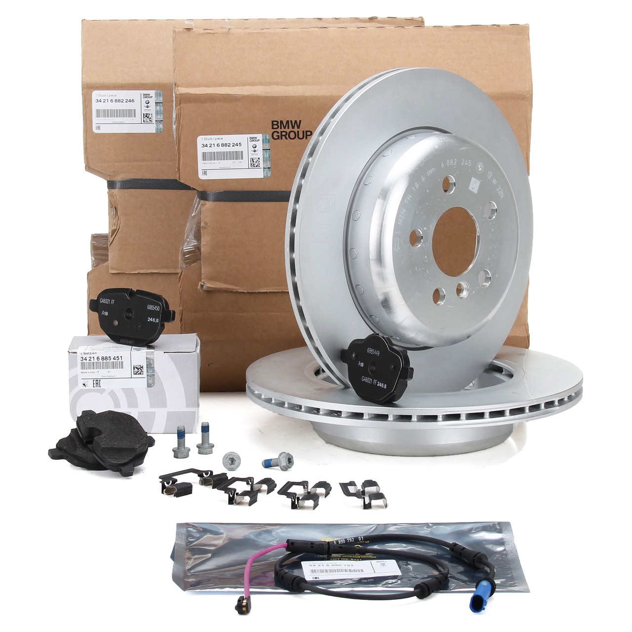 Датчик зносу колодок гальмівних QUICK BRAKE арт. 34216890792