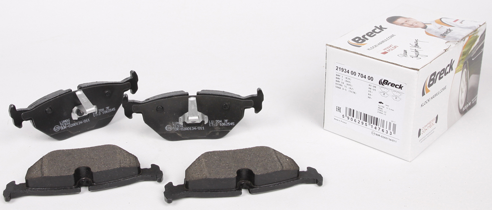 Колодки тормозные (задние) BMW 3 (E46) 98- BREMBO арт. 219340070400