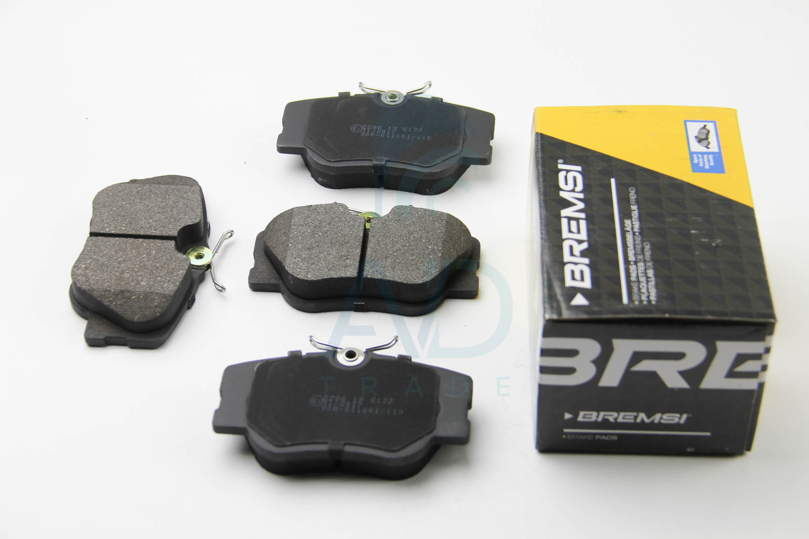 Тормозные колодки передние дисковые ROADHOUSE арт. BP2286