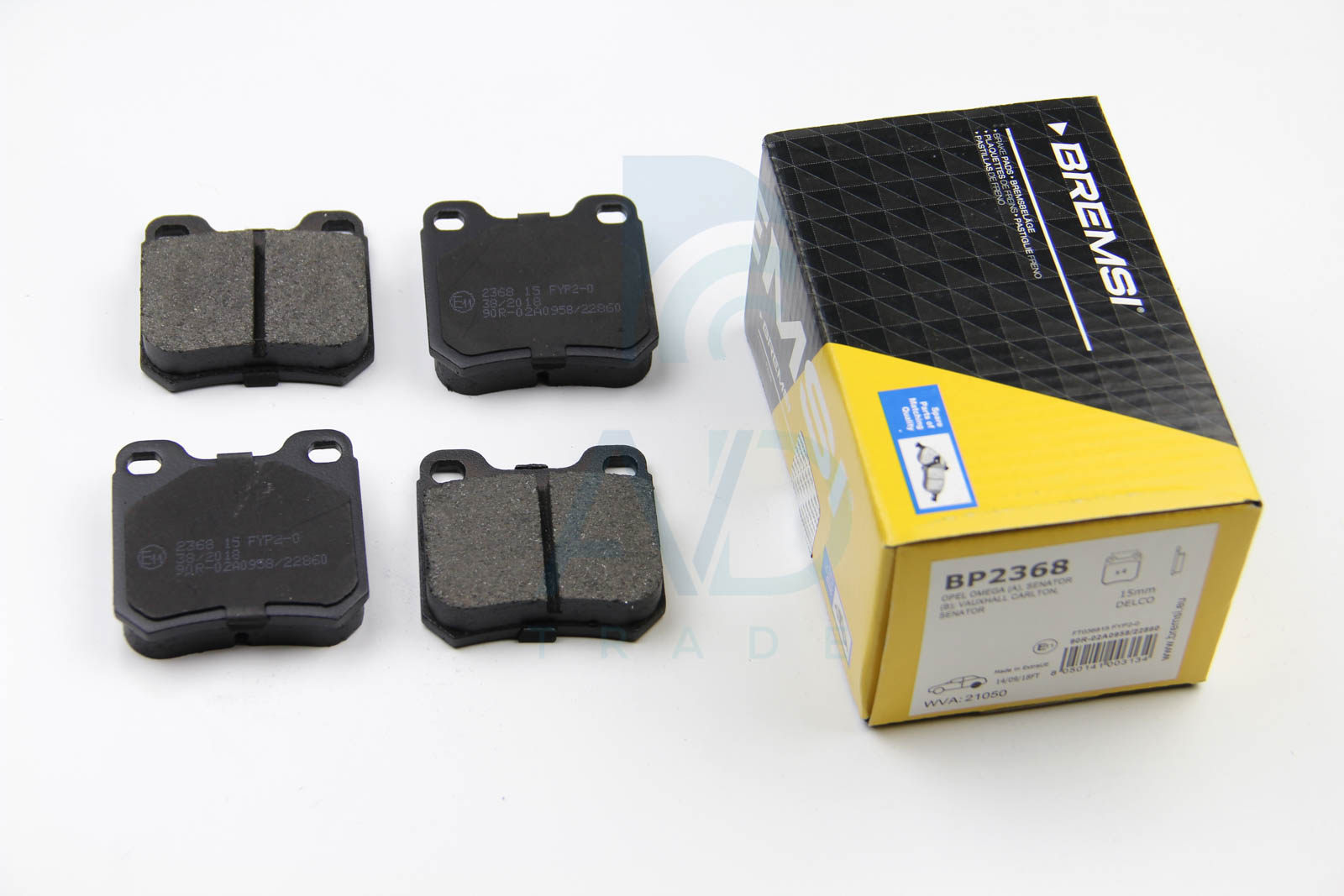 Тормозные колодки задние дисковые FEBI BILSTEIN арт. BP2368