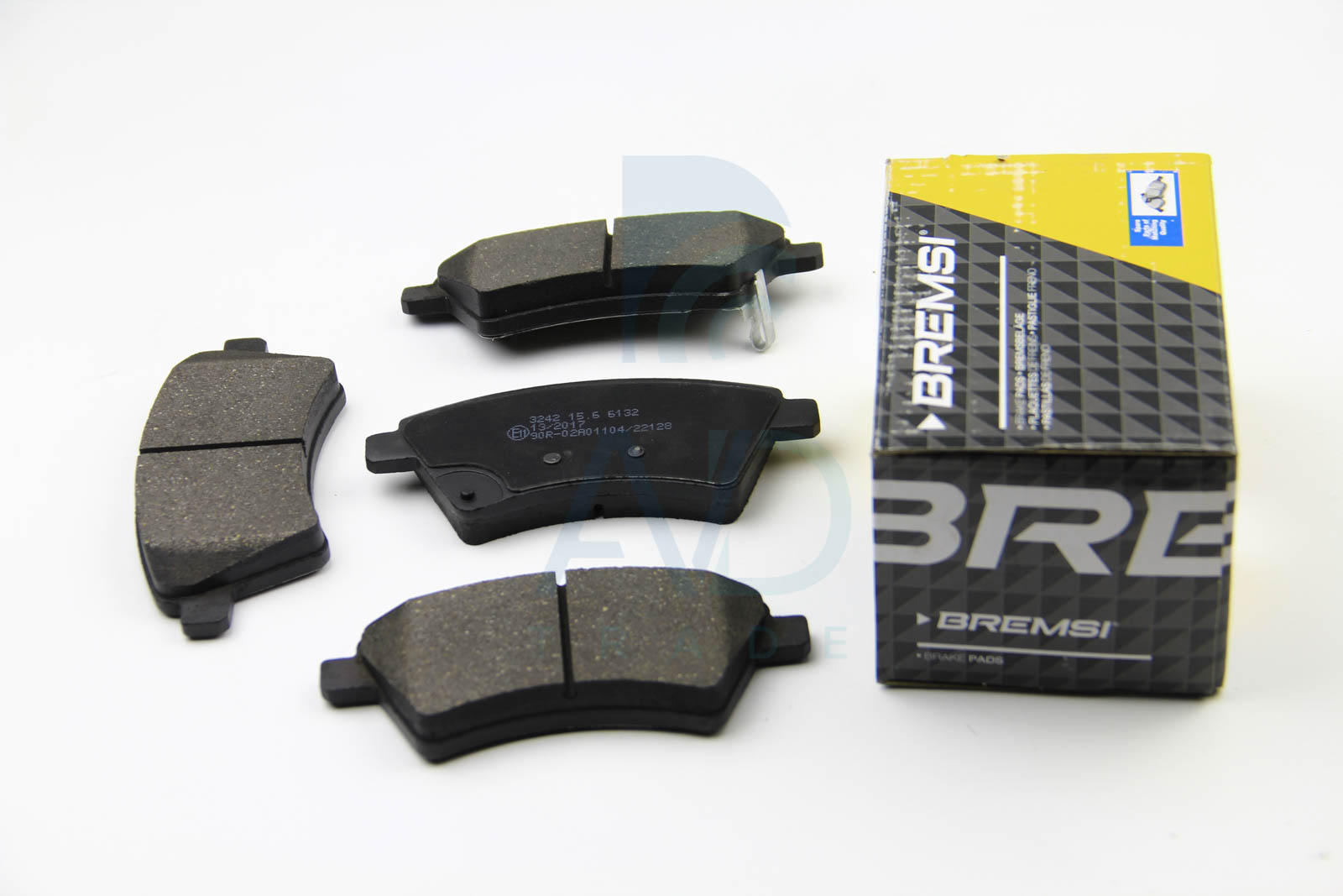 Тормозные колодки передние дисковые ICER арт. BP3242