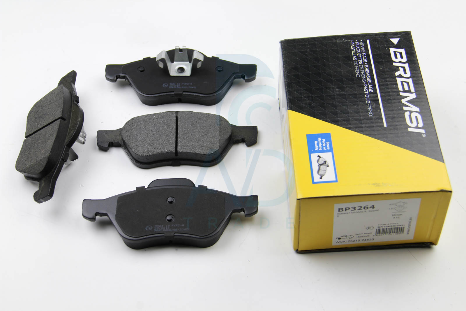 Тормозные колодки дисковые ICER арт. BP3264