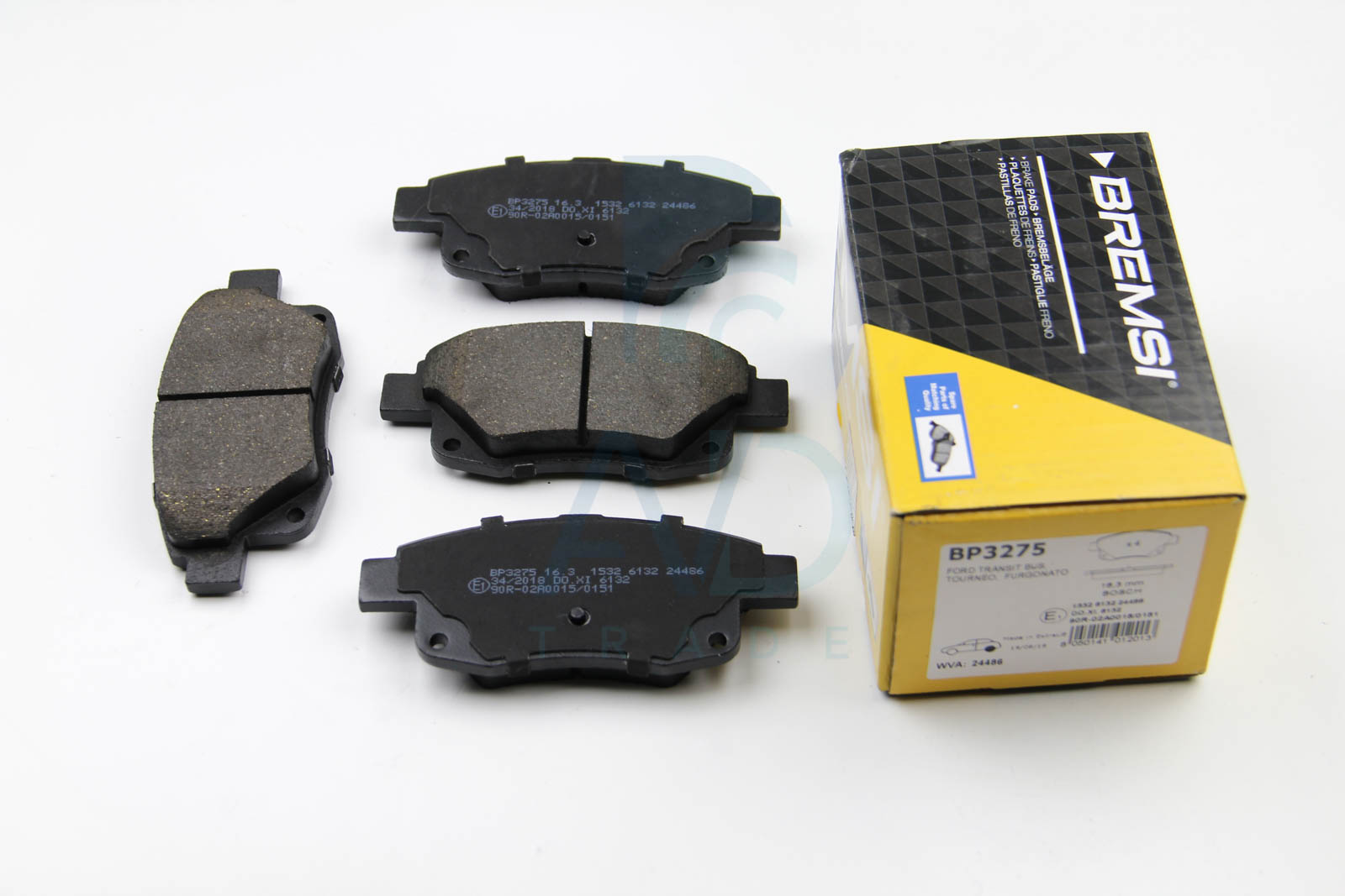 Тормозные колодки задние дисковые FERODO арт. BP3275