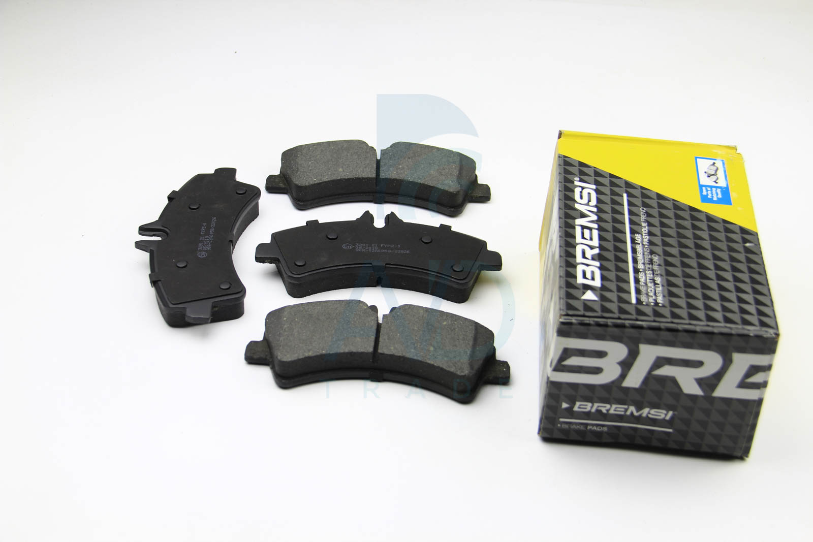 Тормозные колодки задние дисковые TRW арт. BP3291