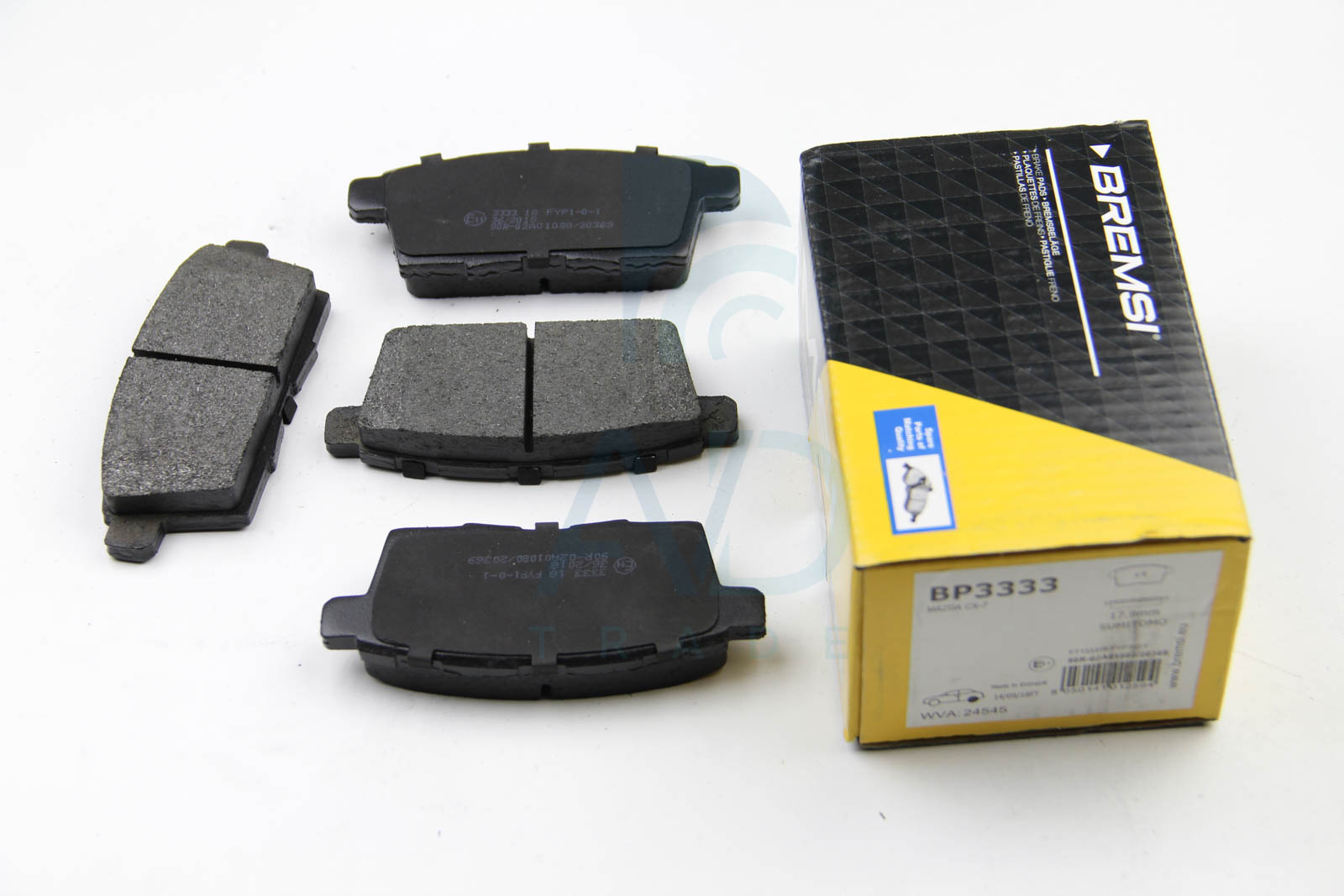 Тормозные колодки зад. Mazda CX-7/CX-9 07- FERODO арт. BP3333