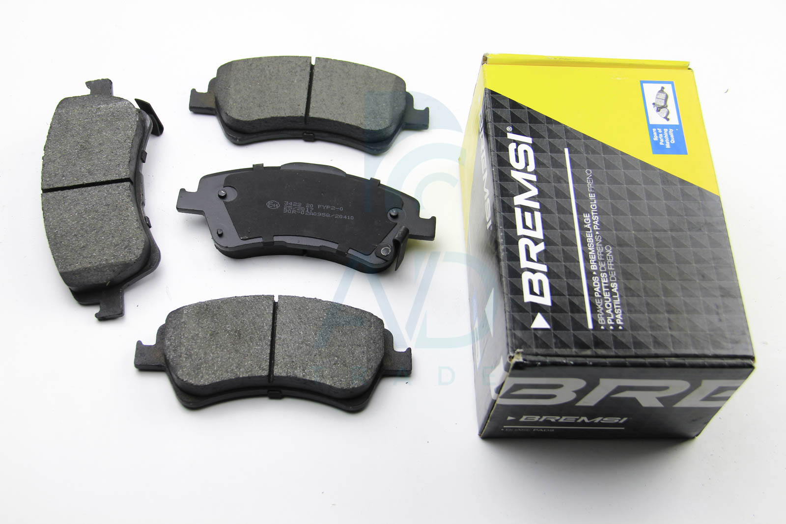 Тормозные колодки дисковые ICER арт. BP3422