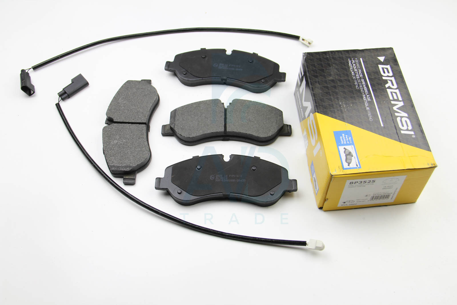 Тормозные колодки дисковые BOSCH арт. BP3525