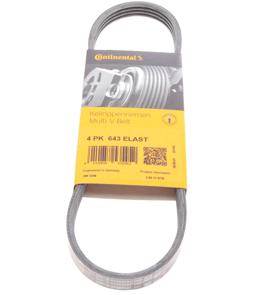 Поликлиновый ремень GENERAL MOTORS арт. 4PK643ELAST