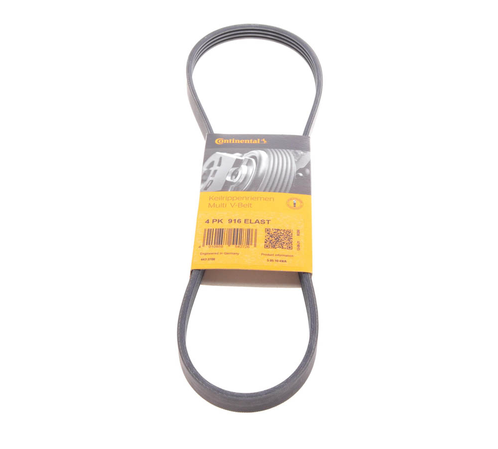 Ремень генератора Renault Kangoo/Logan 1.4/1.6 04-/Lada Largus 1.6 12- GATES арт. 4PK916ELAST