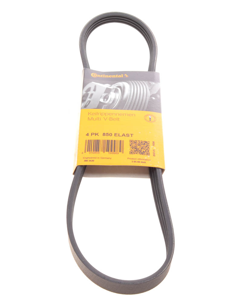 Ремень генератора BMW 3 (E90)/5 (E60)/7 (E65/E66/E67) 2.5/3.0D 02-11 (4PK850) HUTCHINSON арт. 4PK850 ELAST