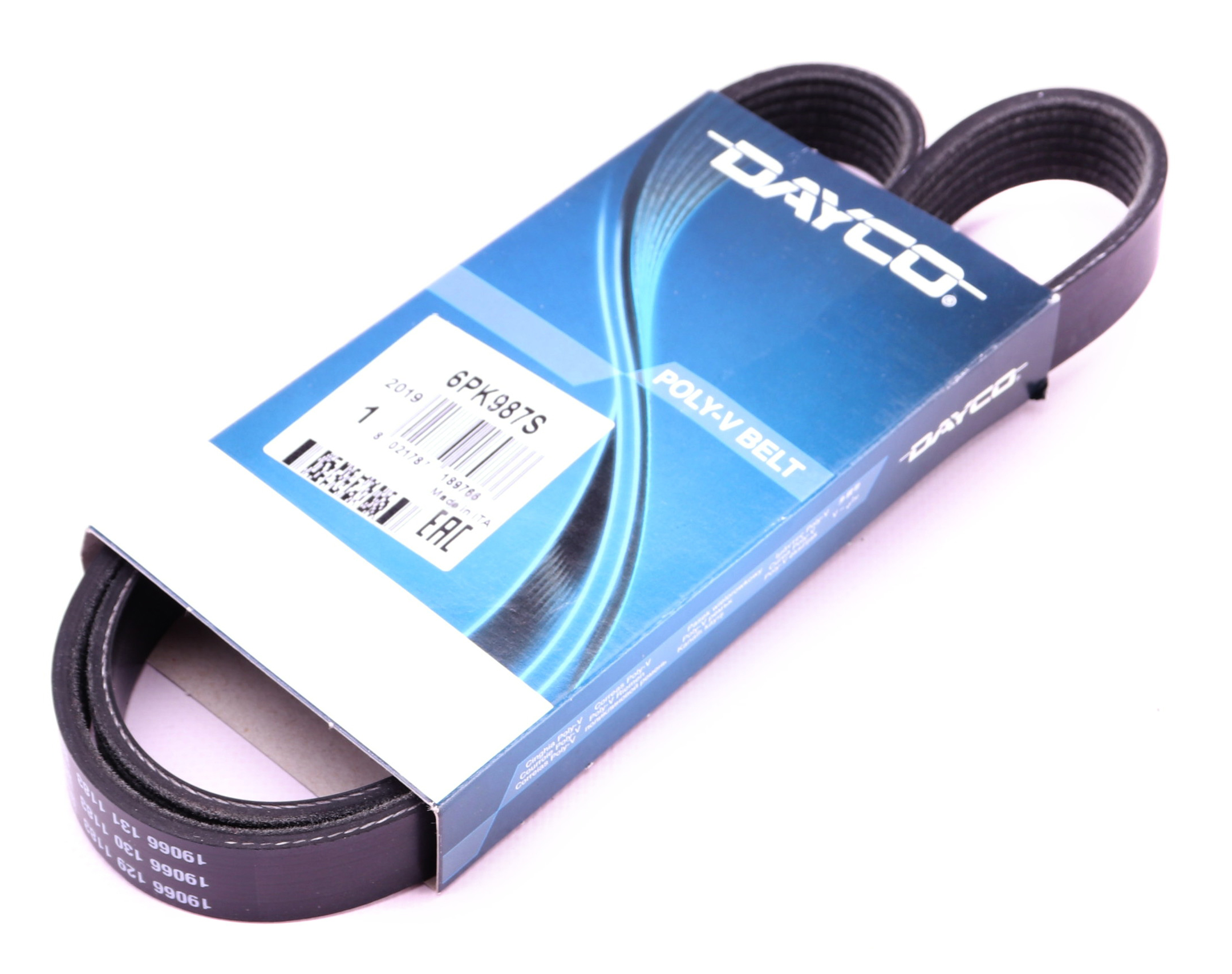 Поликлиновой ремень DAYCO арт. 6PK987S