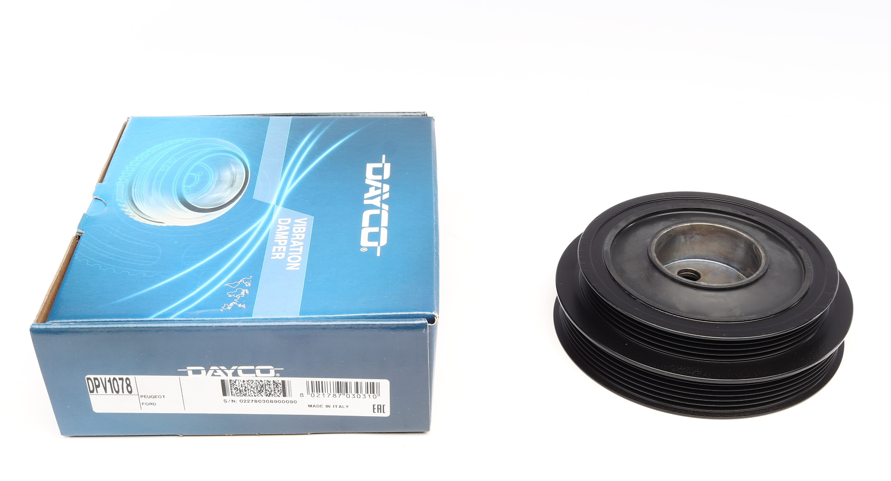 Шків колінвалу Ford Transit/Citroen Jumper/Peugeot Boxer 2.2 D/HDI/TDCI 06- DAYCO DPV1078