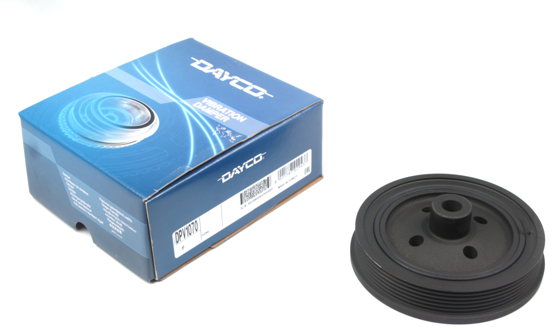 Шків колінвалу Ford Connect 1.8D 02- DAYCO арт. DPV1070