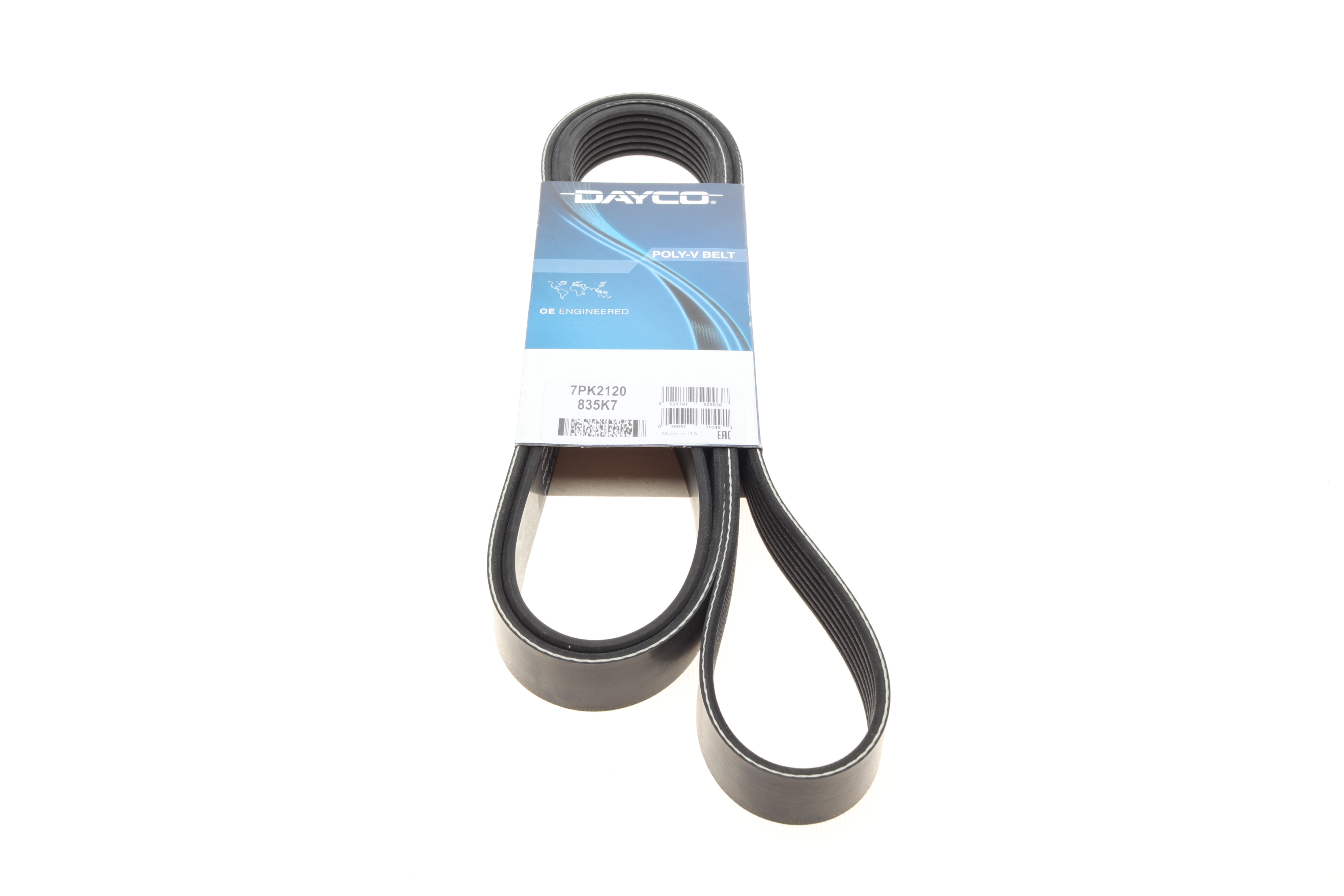 Ремень генератора Land Rover/Toyota Land Cruiser 120 4.0i/4.6 94- DAYCO арт. 7PK2120