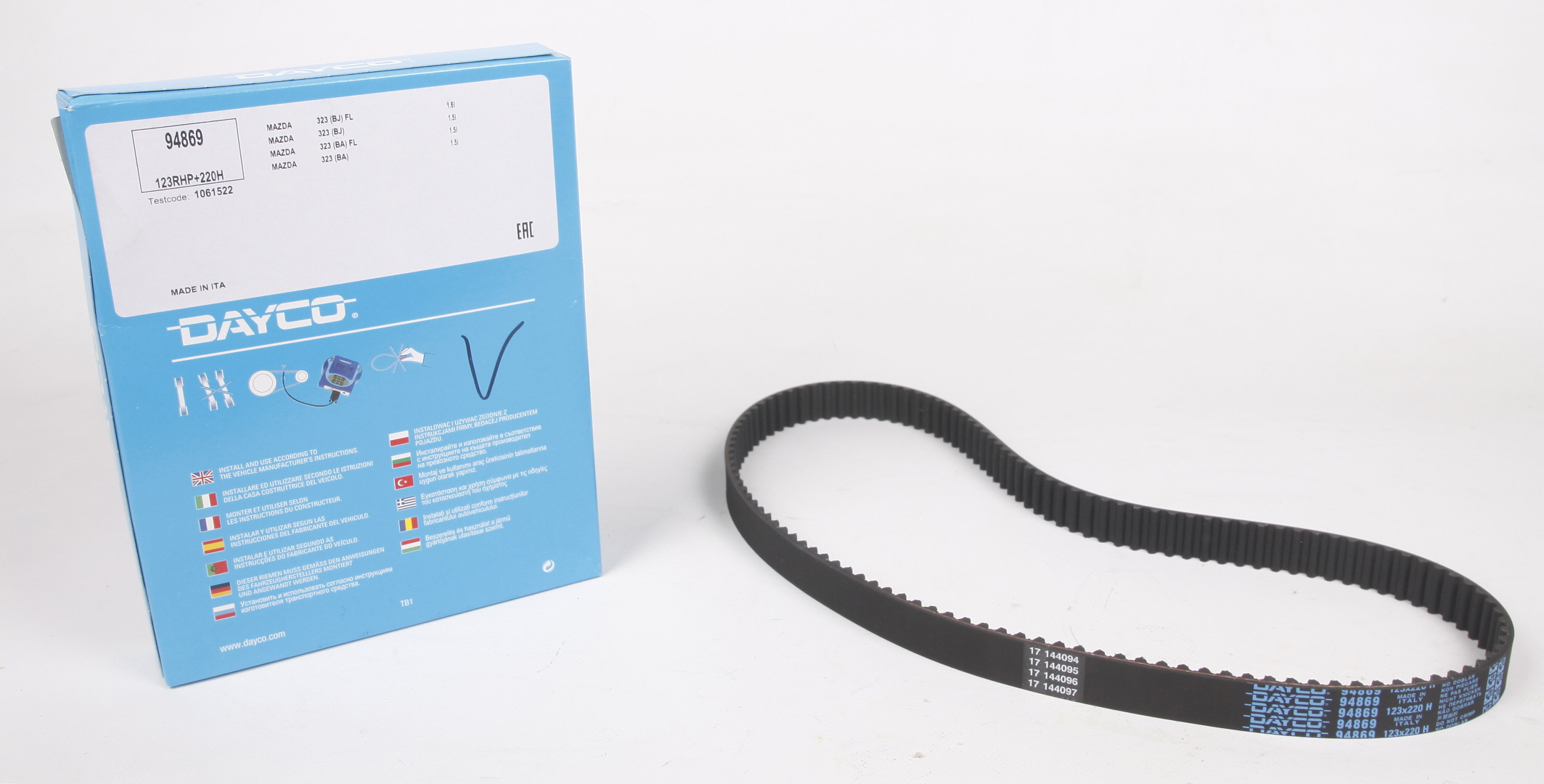 Ремень ГРМ BOSCH арт. 94869