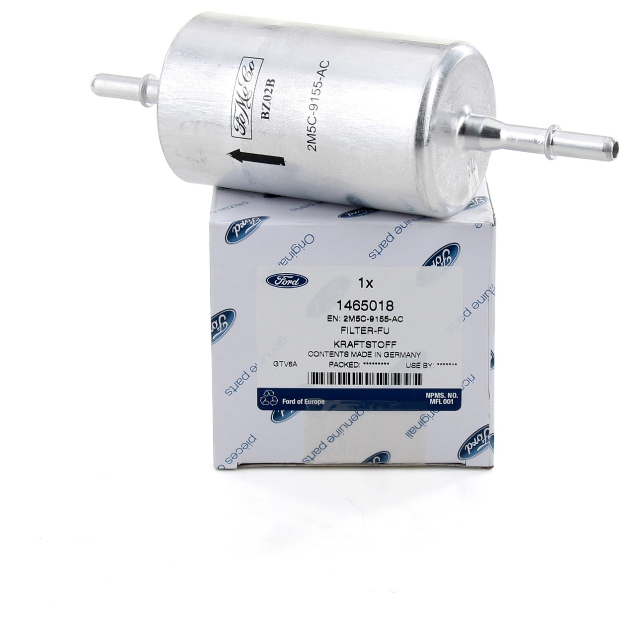 Фильтр топливный 1.6 16V ,1.8 16V , 2.0 16V  FORD C-MAX 03-10, Focus I 98-04, Focus II 04-11 FORD 1465018
