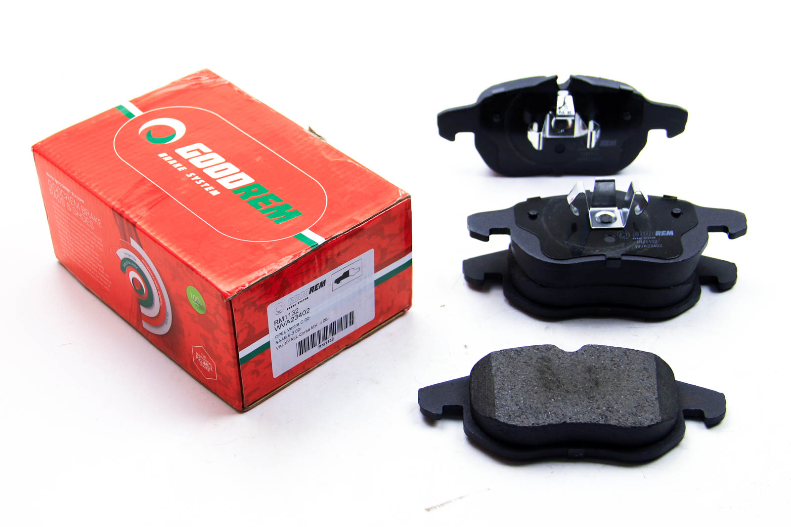 Тормозные колодки перед. Vectra C 02- ABE арт. RM1132