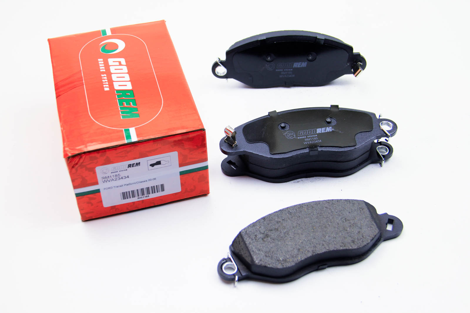Тормозные колодки перед. Transit (V184) 00-06 (FWD) ATE арт. RM1185