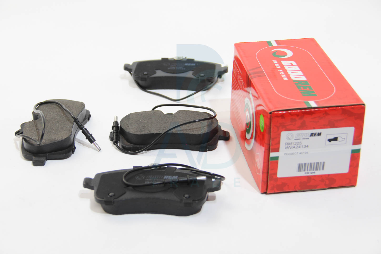 Колодки тормозные передние Peugeot 406 (TRW) TRW арт. RM1205
