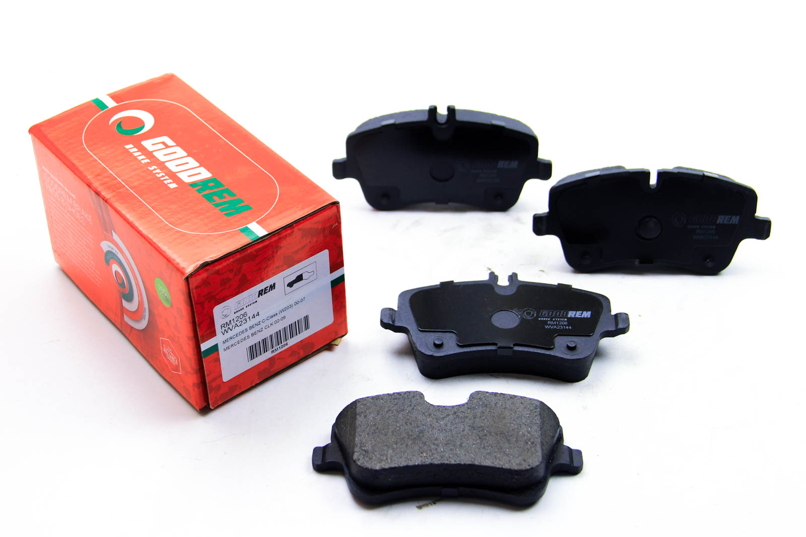 Тормозные колодки перед. M C230/C240/C280 SLK/C-Clas (Lucas/TRW) FERODO арт. RM1206
