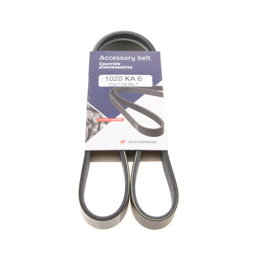 Ремень генератора Citroen Berlingo/Peugeot Partner 1.6HDi 09- (6PK1020)(замена 1020 К 6) DAYCO арт. 1020 KA 6