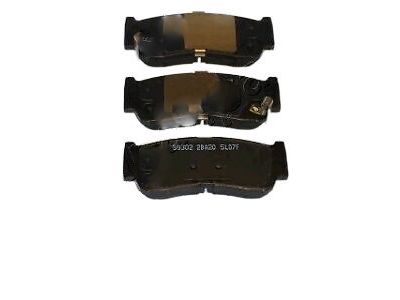 Тормозные колодки задні (диск) TRW арт. 583022BA40