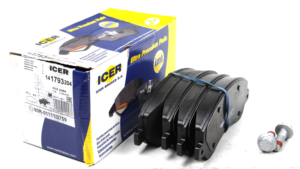 Тормозные колодки дисковые ICER арт. 141793-204