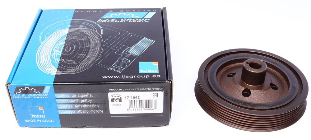 Шкив коленвала Ford Connect 1.8D 02- (6PK) DAYCO арт. 17-1042