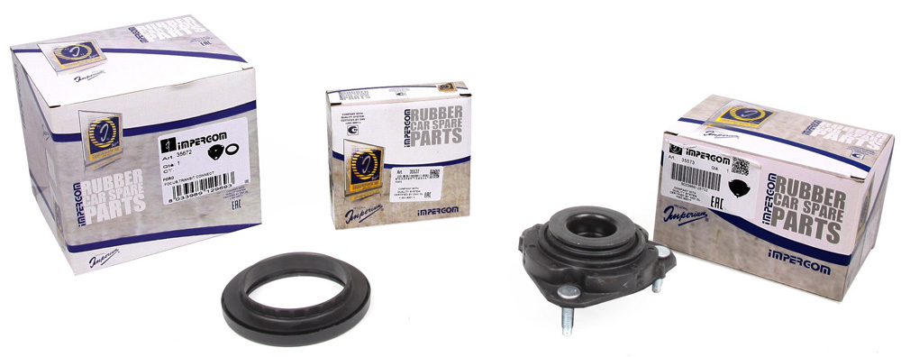 Подушка амортизатора (переднего) + подшипник Ford Focus 1.4-2.0 98-04 SWAG арт. 35672