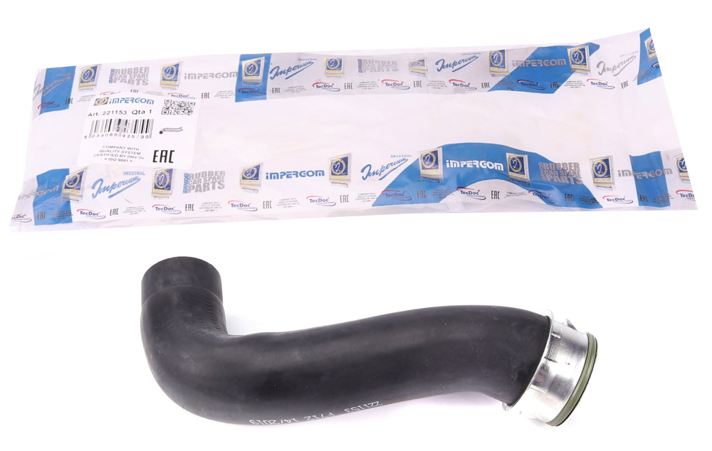 Патрубок интеркулера VW Golf IV 1.9TDI 97-06  арт. 221153