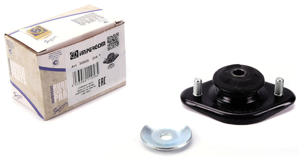 Подушка амортизатора (заднего) BMW 3 (E30/E36/E46) -05 (к-кт с шайбой) MEYLE арт. 30809