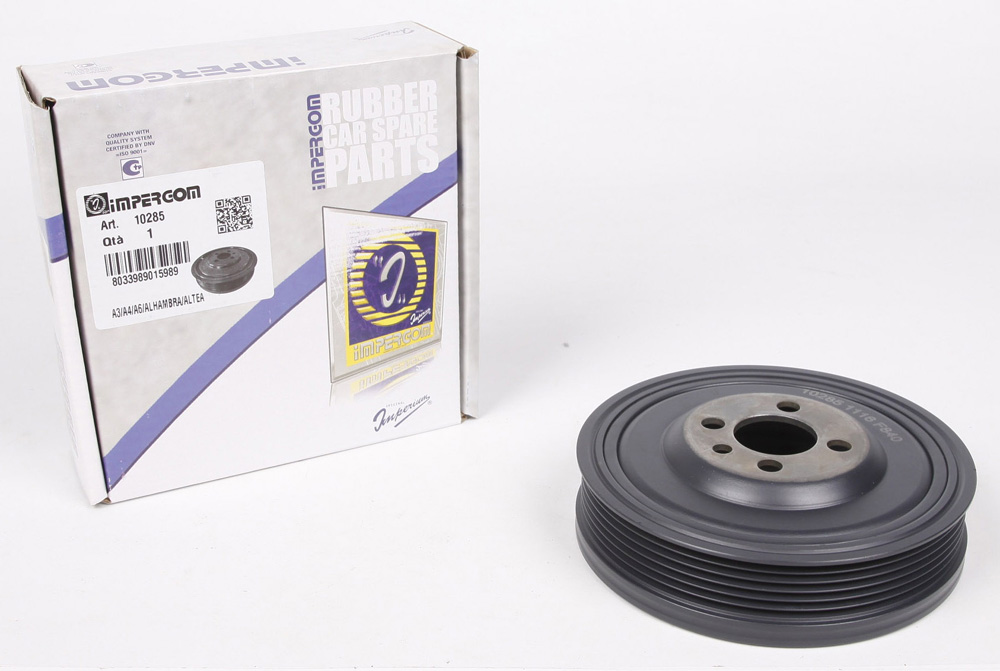 Шкив коленвала VW Caddy II/III/ T5 1.9TDI 03- (6PK) CORTECO арт. 10285