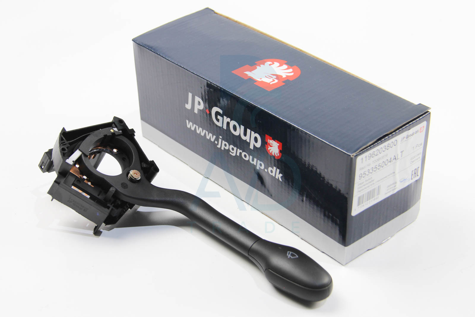 Переключатель подрулевой T4 96-03 Пр. (+зад. двор) JP GROUP 1196203800