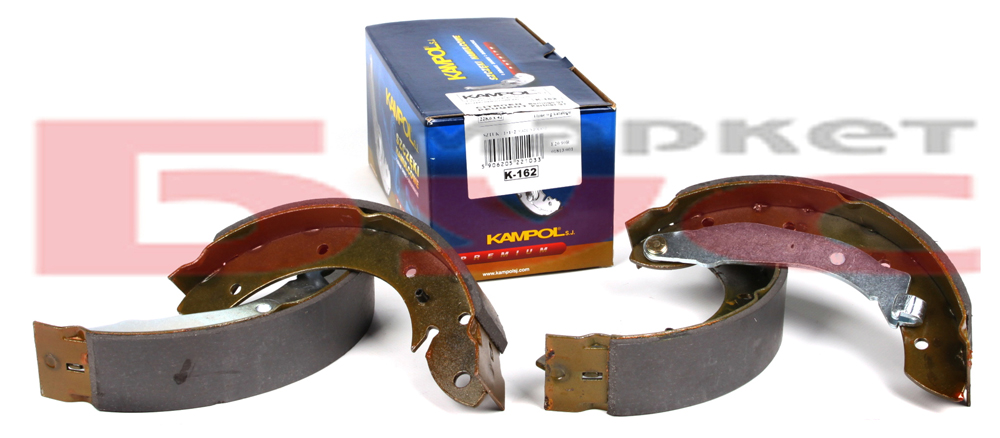 Колодки тормозные (задние) Citroen Berlingo/Peugeot Partner 96- (барабанные) (228.6x41.5) MEYLE арт. K-162