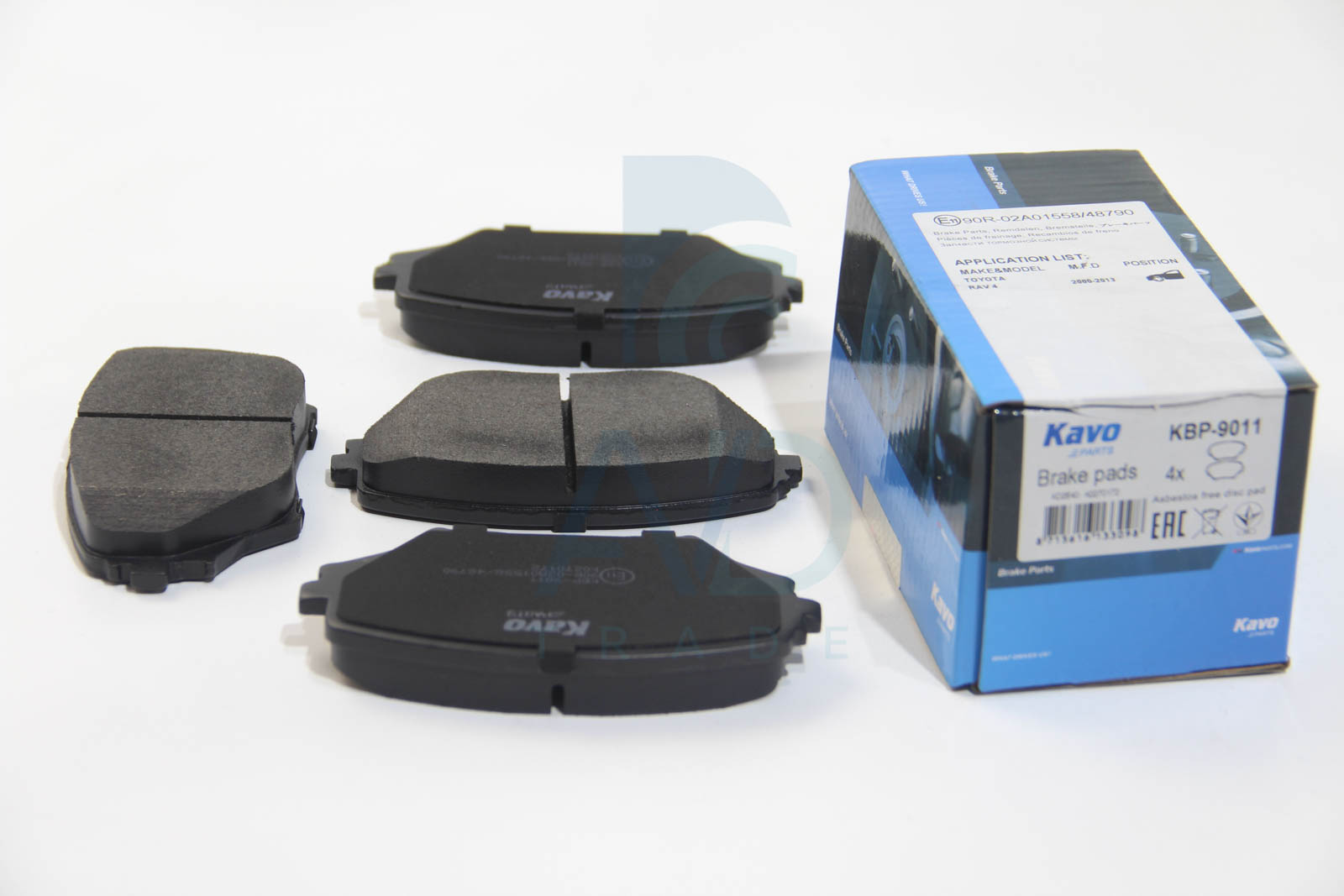 Тормозные колодки дисковые BREMBO арт. KBP-9011