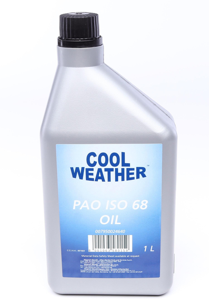 Масло компрессорное PAO 68 (1L) NRF арт. 007950024640