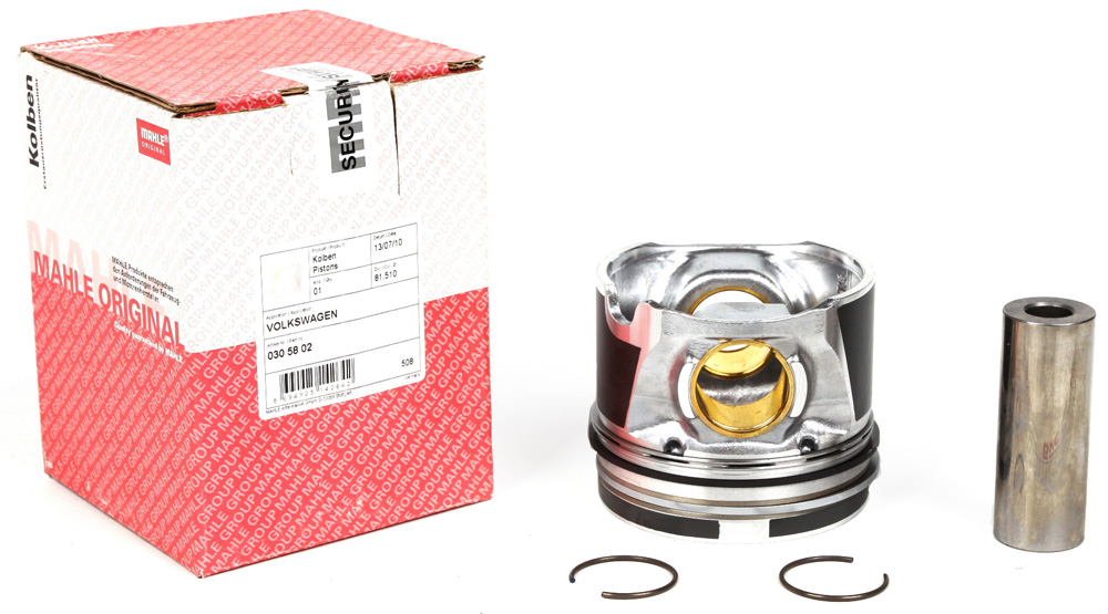 Поршень VW LT 2.5TDI (81.51mm/+0.5) (1-2 циліндр) NÜRAL арт. 030 58 02