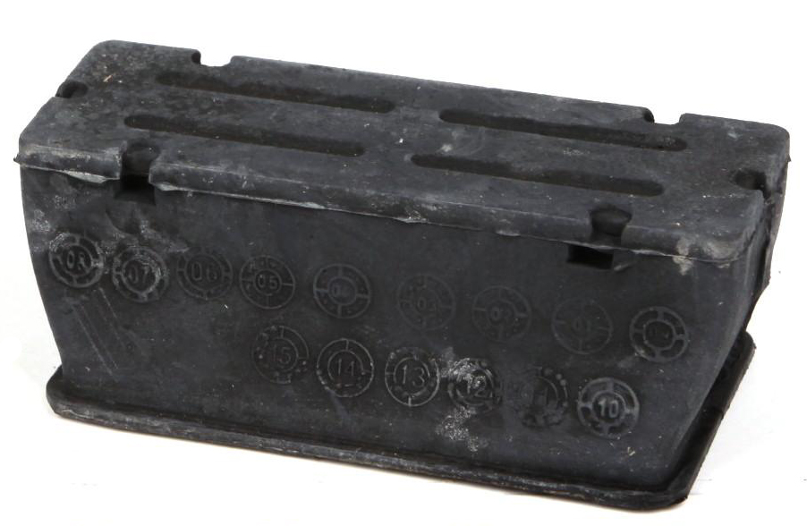 Подушка ресори (передня/нижня) MB Sprinter 96- (пластик) (L) SOLGY арт. 9013222119