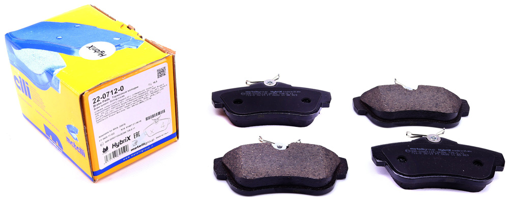 Тормозные колодки задние дисковые TEXTAR арт. 22-0712-0