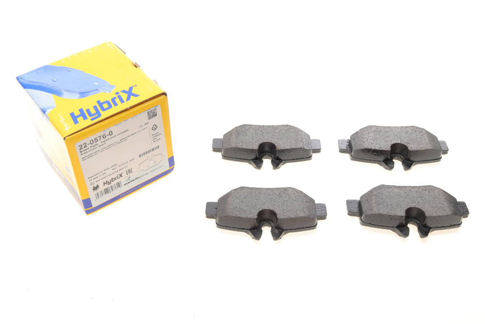 Тормозные колодки дисковые ICER арт. 22-0576-0