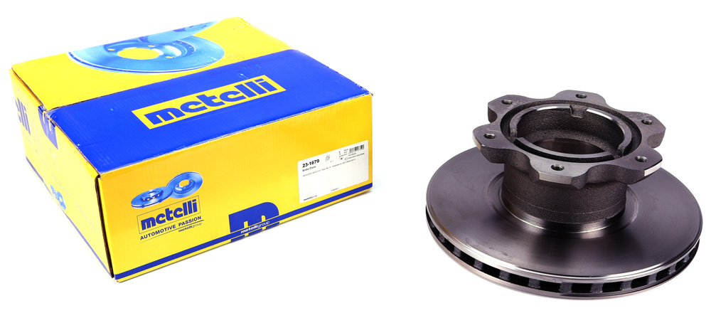 Диск тормозной (задний) MB Vario 614 (324х30) (+ABS) (вентилируемый) METELLI 23-1679