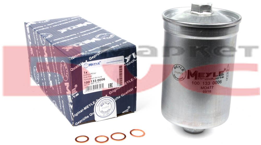 Фільтр паливний Audi 100/200/80/90/A6/VW Golf II 1.6-4.2 80-99 (h=155mm) WIX FILTERS арт. 100 133 0006