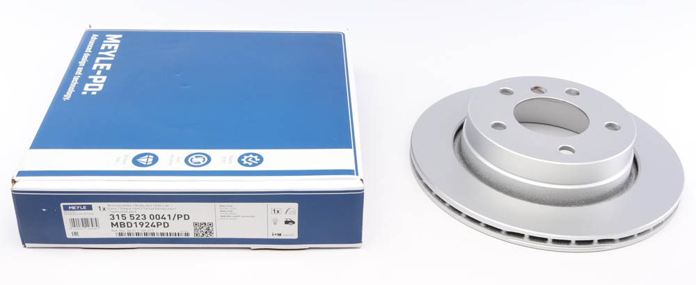 Тормозной диск CHAMPION арт. 315 523 0041/PD