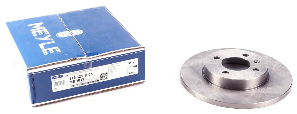 Тормозной диск передний DELPHI арт. 115 521 1004