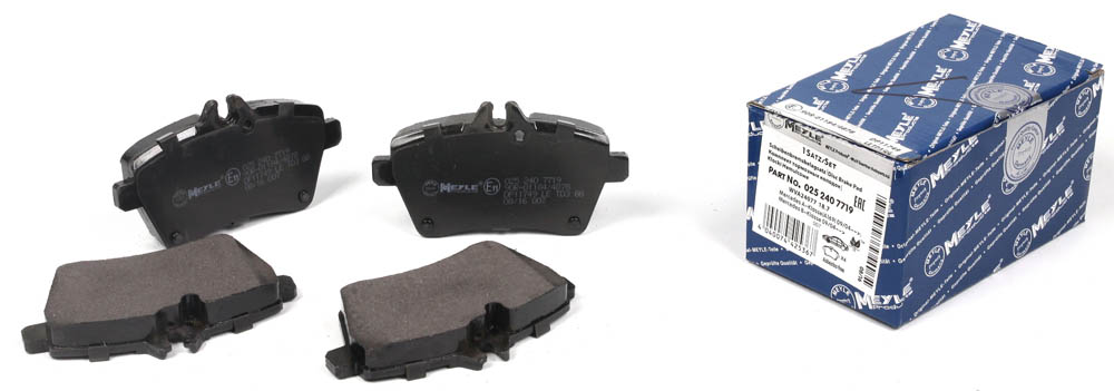 Колодки гальмівні (передні) MB A-class (W169) 04-12 BREMBO арт. 025 240 7719