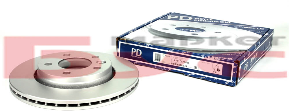 Тормозной диск ZIMMERMANN арт. 115 523 0020/PD