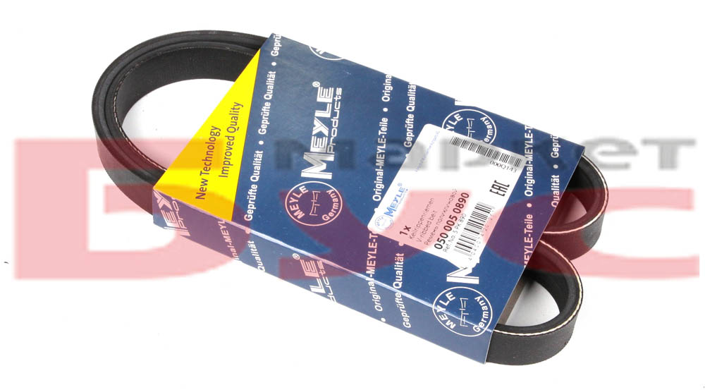 Ремень генератора Peugeot Partner 1.1/1.4 96- (5PK890) BOSCH арт. 0500050890