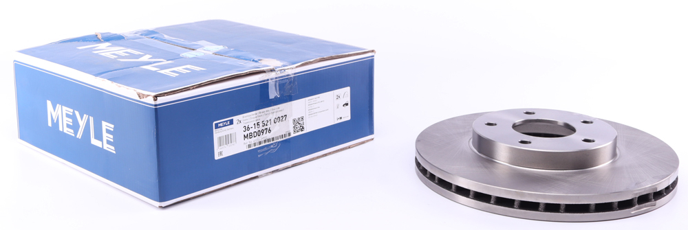 Диск тормозной (передний) Nissan Almera/Primera/X-Trail 01-13 (280x28) BLUE PRINT арт. 36-15 521 0027