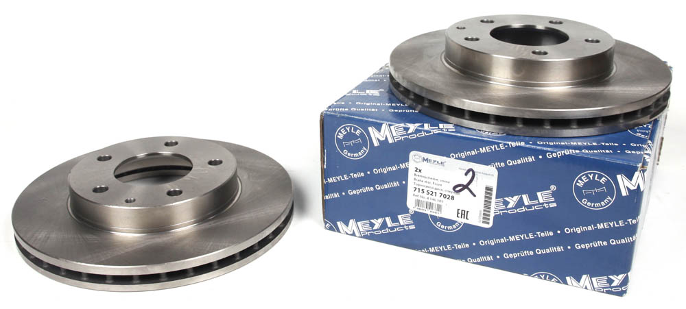Диск гальмівний (передній) Mazda 6/MX-6 1.8-2.0 92-02 (258x24) BREMBO арт. 715 521 7028